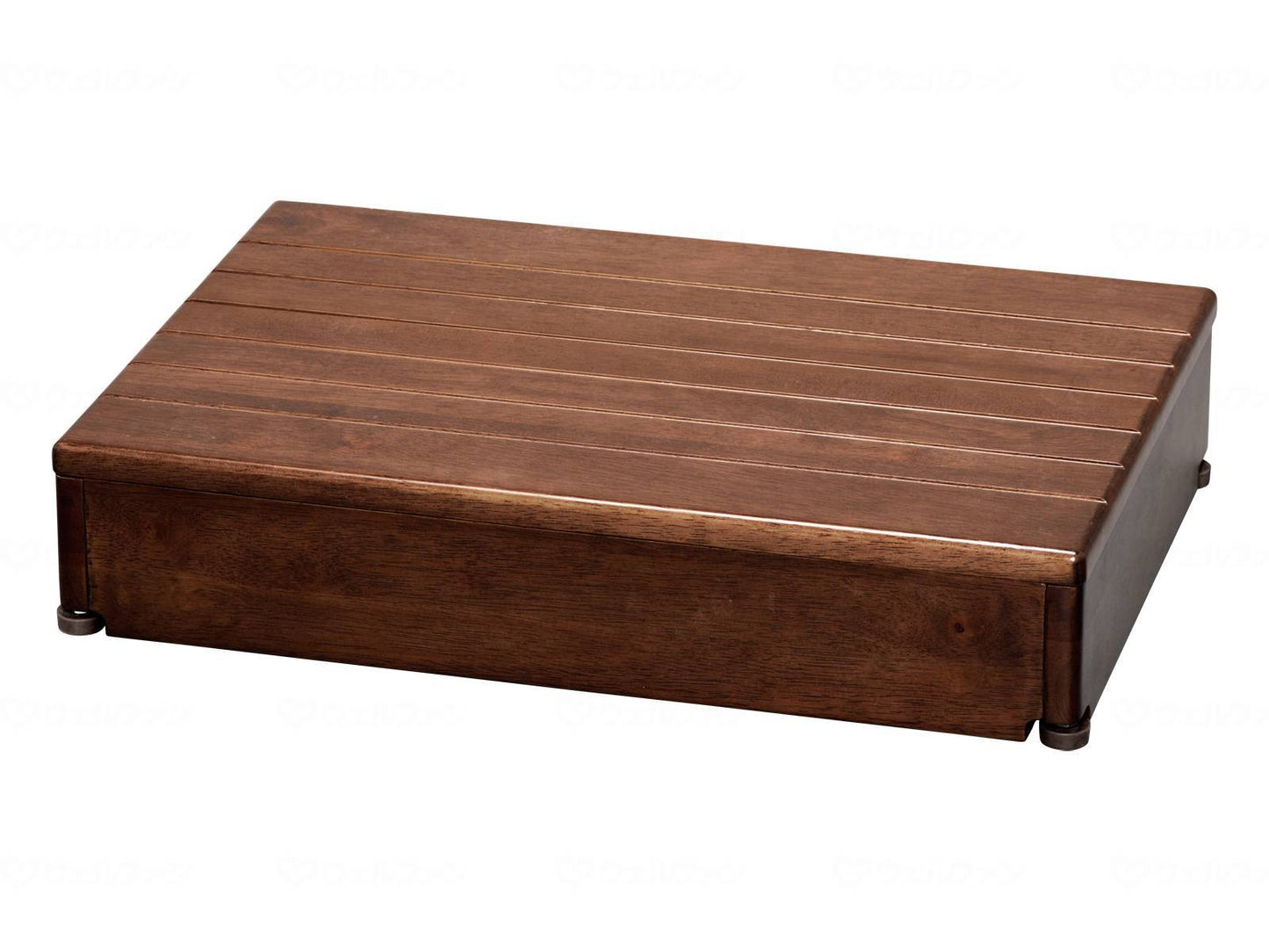 アロン化成 木製玄関台 60W-40-1段 ﾌﾞﾗｳﾝ