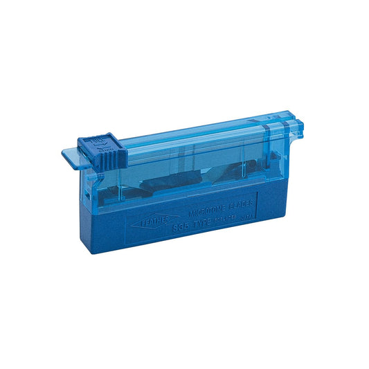 ミクロトーム替刃 パラフィン切片薄切用(通常切片) ミクロトーム 10-2465-06 フェザー安全剃刀 S35(50マイイリ)