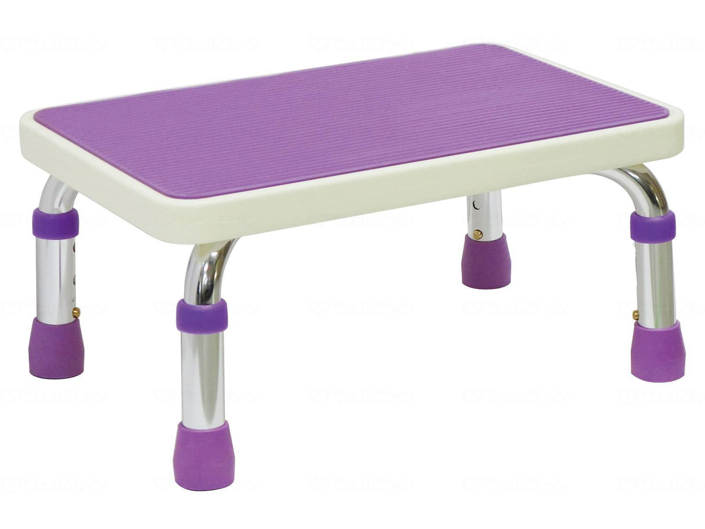 Shima Seisakusho Bath Step (with suction cups) Purple