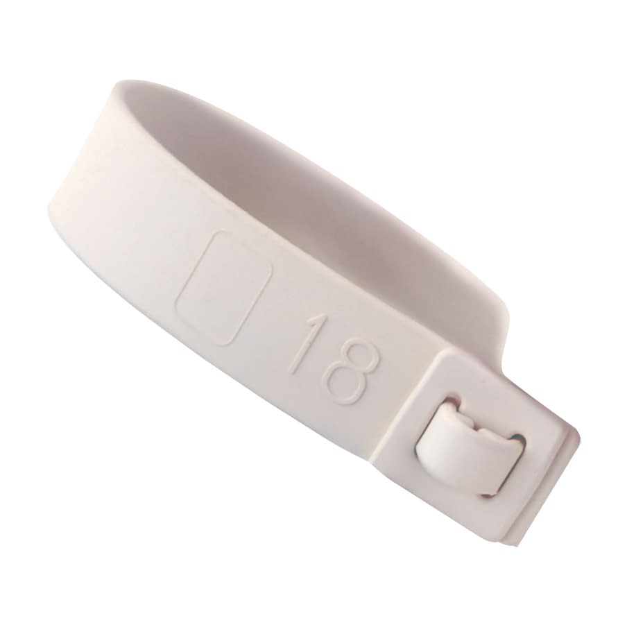 Maternal and Child Name Band (Non-sterile) Patient Identification Band 24-2557-0001 Ivory Soft Medical SM-822 (100 pcs)