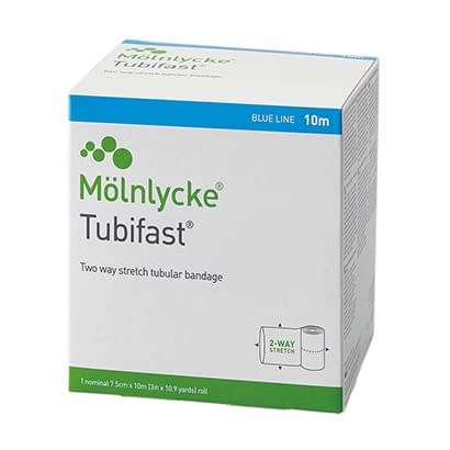 Tubifast 2-WAY (Blue) Tube Bandage 22-2200-02 Tubifast 8.5CMX10M