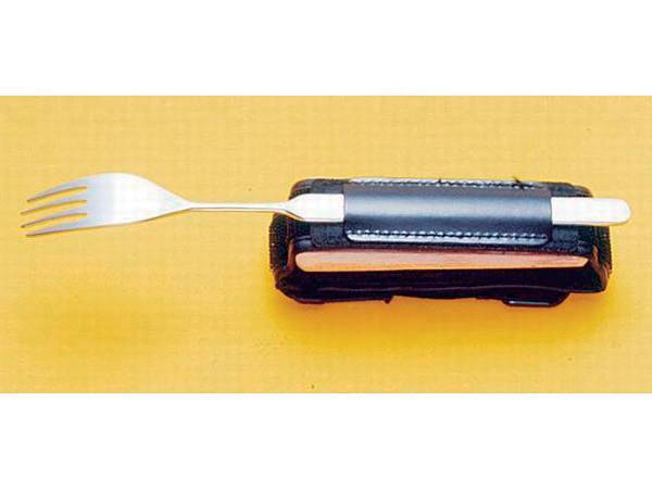 Saito Kogyo All-Purpose Cuff, Leather with Wood Attachment, Through-type