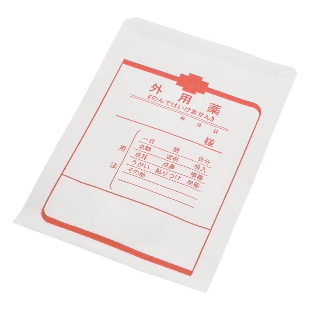 外用袋(横式) 100×140mm 1000枚入　215 中 1箱(1000枚入)