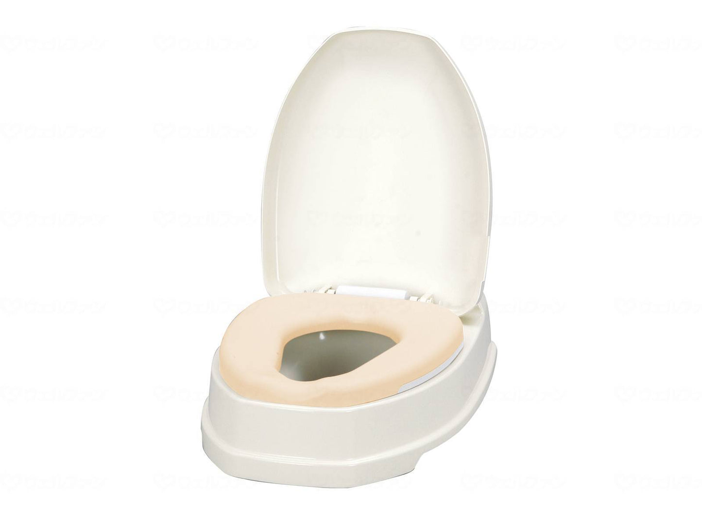 Aronkasei Sanitary Ace OD Soft Toilet Seat Dual Use Ivory
