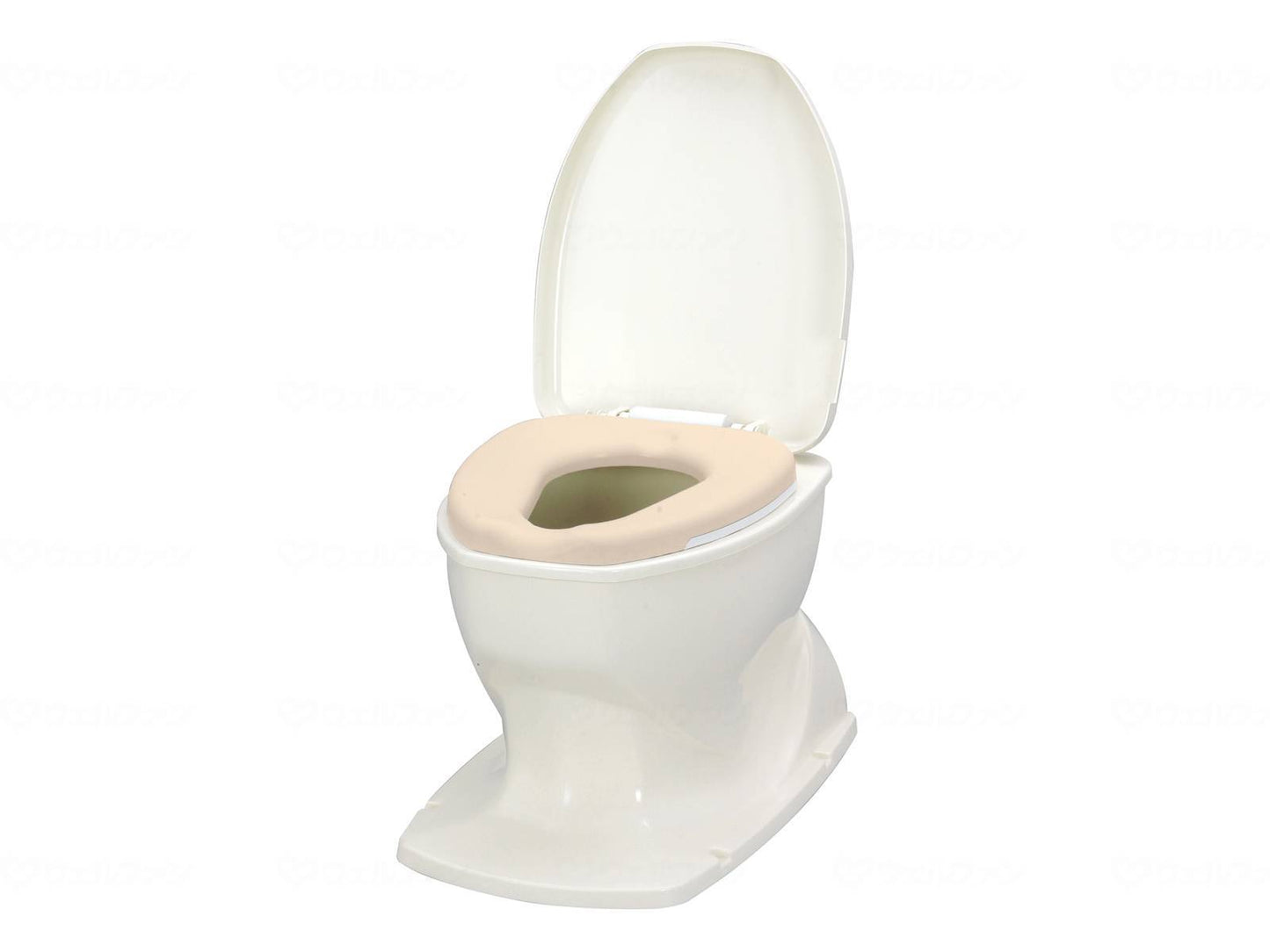 アロン化成ｻﾆﾀﾘｴｰｽODｿﾌﾄ便座据置式 ｱｲﾎﾞﾘｰ