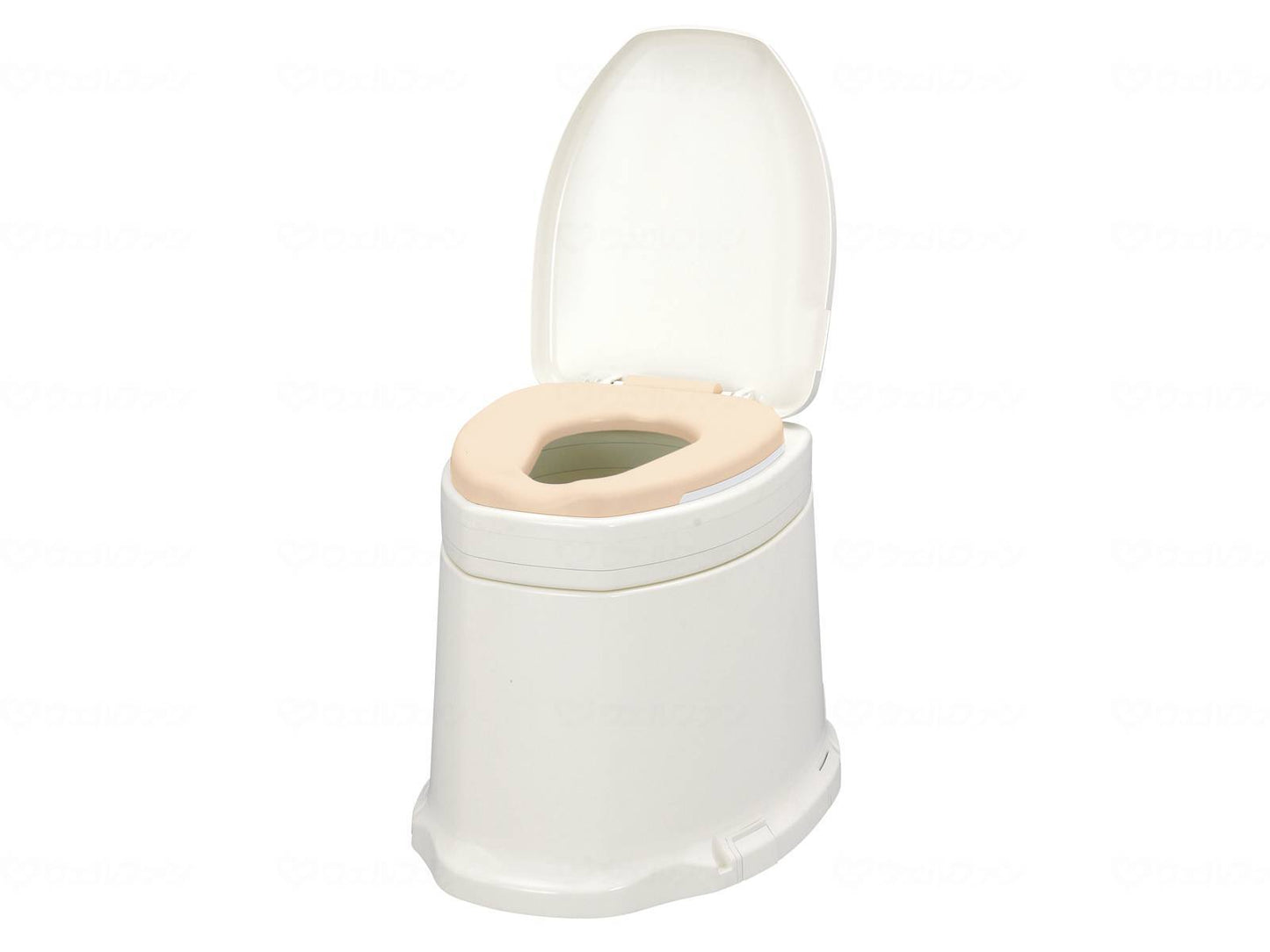 Aronkasei Sanitary Ace SD Soft Toilet Seat Freestanding Height #5 Ivory