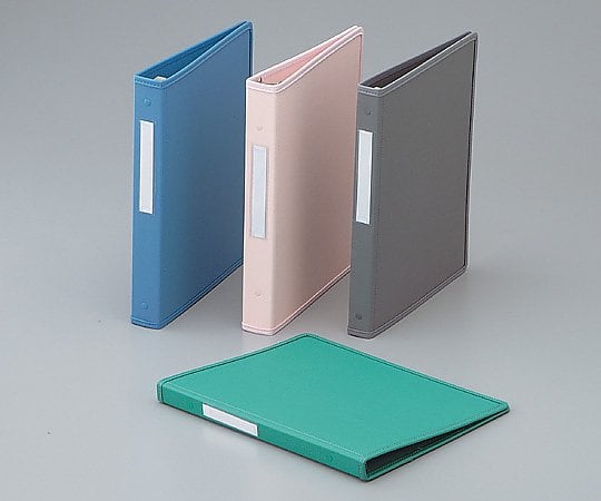 カルテブック　平テコ型・2穴　グレー　背幅20mm　NS-420-2 1冊