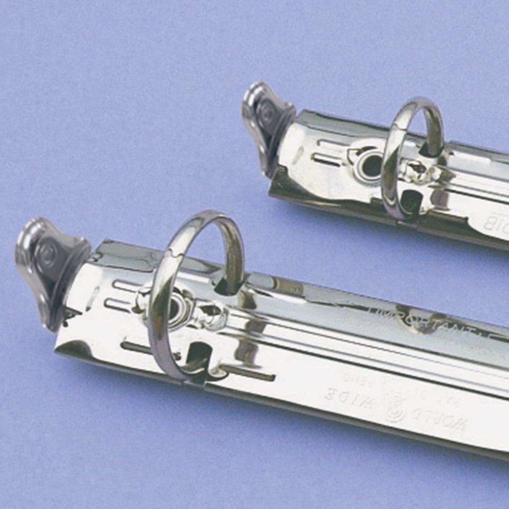 カルテブック ロック型・4穴 グリーン 背幅30mm　NS-430-4 1冊