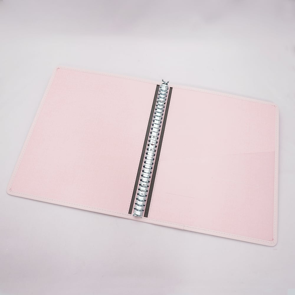 カルテブック X型・30穴 ピンク 背幅30mm　NS-430-30 1冊