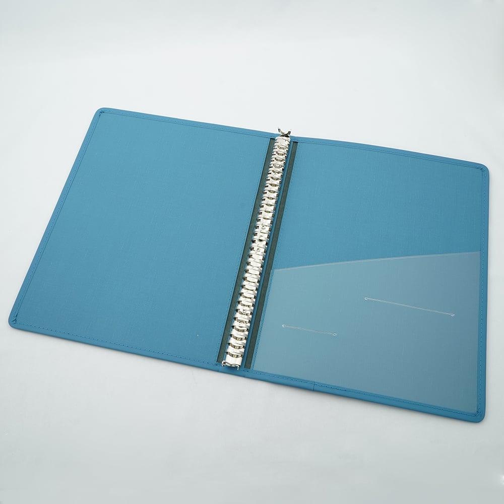 カルテブック X型・30穴 ブルー 背幅30mm　NS-430-30 1冊