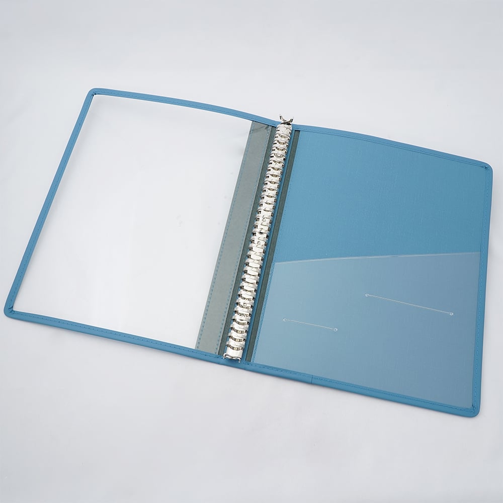 カルテブック X型・30穴 ブルー 背幅30mm　NSC-430-30 1冊