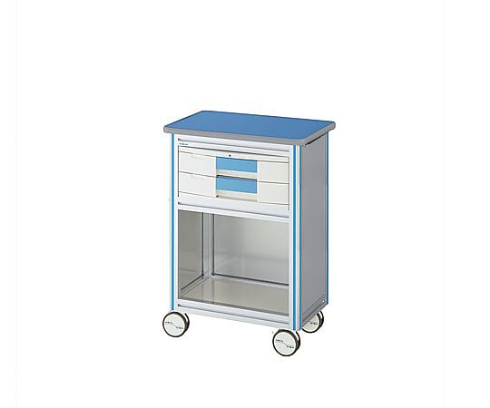 European Cart II (rounds type) 2-tier blue 600 x 400 x 855 mm ES-A2B 1 unit