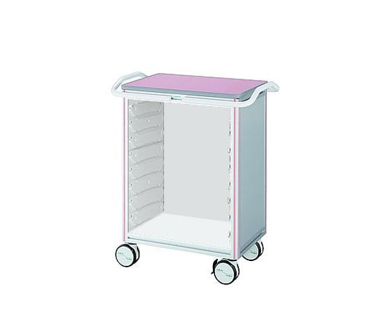 ヨーロピアンカートⅡ(アルティアトレー) ピンク 850×540×1050mm　EL-TP 1台