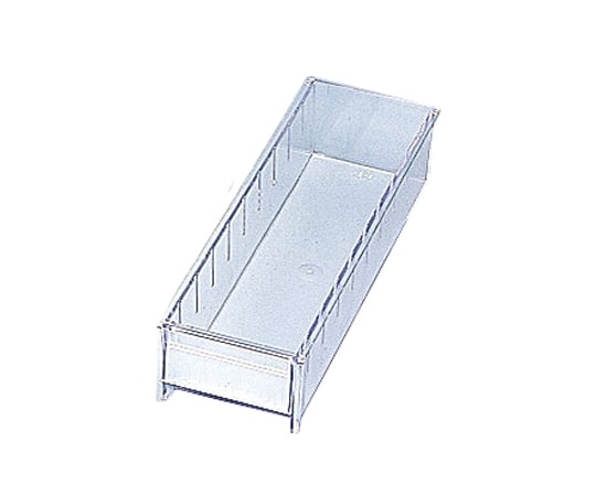 アルティア小物ユニット交換用樹脂ケース 小物ケース･クリア 95×300×70mm　WB-8 1個