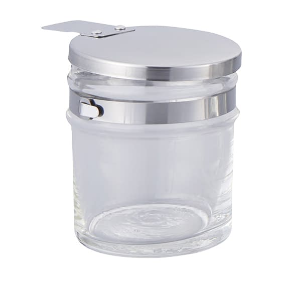 Glass all-purpose pot (white) 500cc 03-3250-01 Asai Shoji 95X100MM (Nike 87MM)