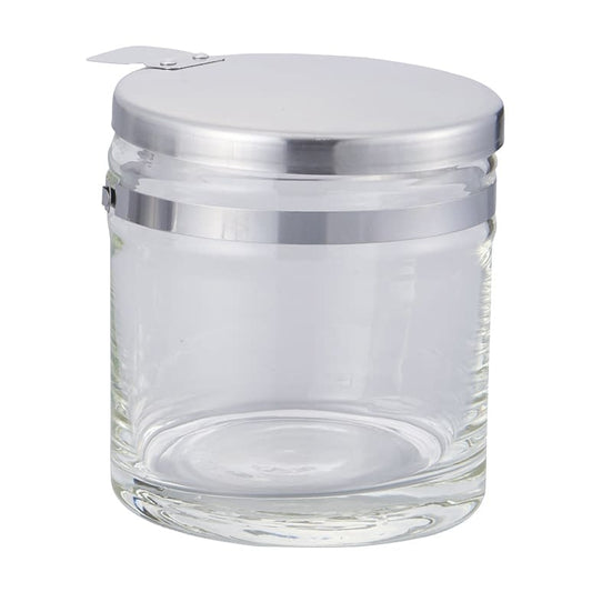 Glass all-purpose pot (white) 125cc 03-3250-03 Asai Shoji 60X73MM (Nike 57MM)