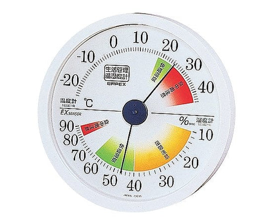 Lifestyle Management Thermometer and Hygrometer Wall Mount Only TM-2441 1 pc