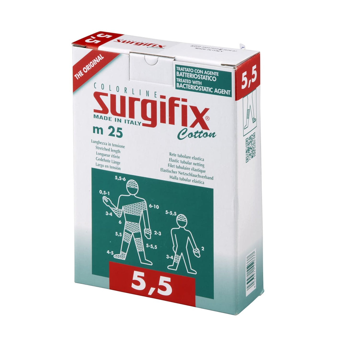 Surgefix (Roll Type) No.5.5 Net Bandage 07-3560-07 Kawamoto Sangyo NO.5.5 (4.5CMX25M) 1 can