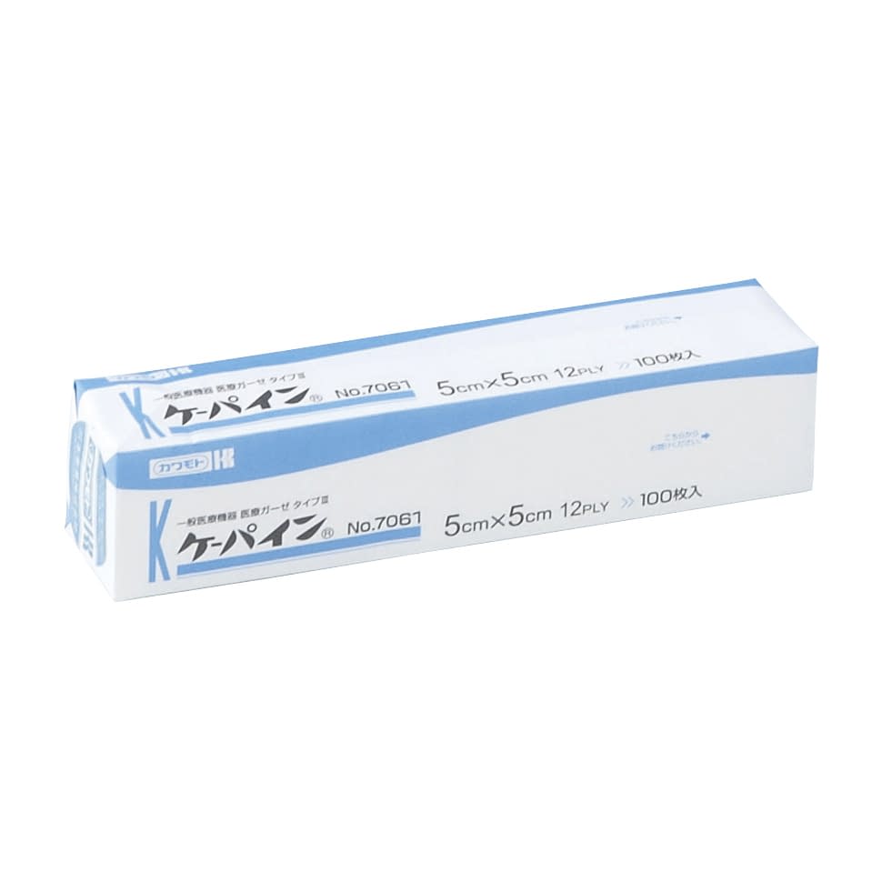 K-Pine (non-sterile, thick) 100 pieces Medical gauze 07-3555-08 K-Pine NO.7061 (5X5CM)