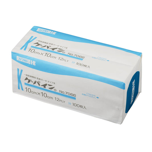 K-Pine (non-sterile, thick) 100 pieces Medical gauze 07-3555-12 K-Pine NO.7066 (10X10CM)