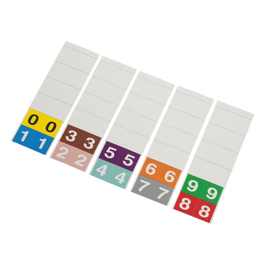 컬러 넘버 스틱(전용 라벨) 1000개입 1상자(1000개입)