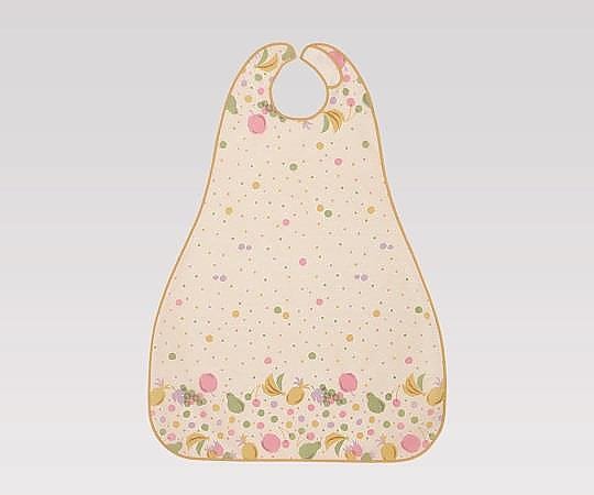 食事用エプロンⅡ ロングタイプ シャーベットオレンジ　6068 1個