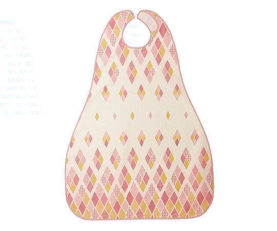 Dining Apron II Long Type Argyle Pink 6068 1 piece