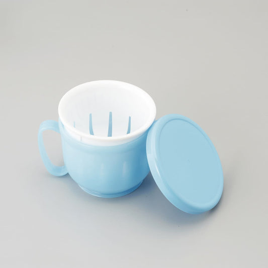 틀니 세정 보관 용기 상쾌함 틀니 케이스 23-2492-01 고모리 수지 옐로우