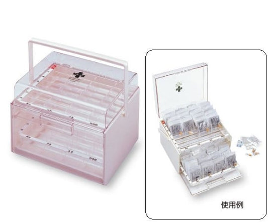 Medication Cart (2-week Management Type) 2-week Medication Organizer Case 17070 1 pc