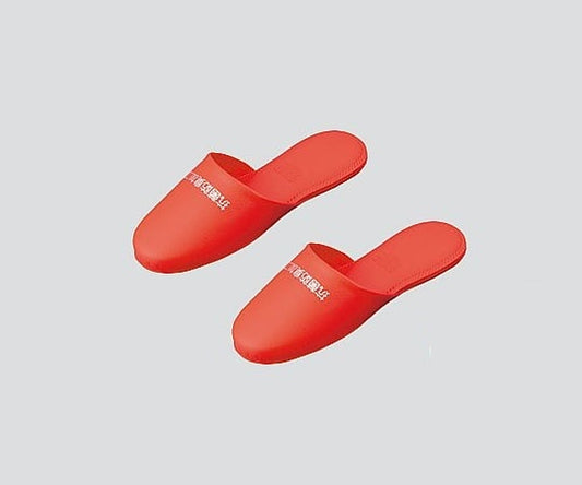 Antibacterial and deodorizing slippers (red) 348581 1 pair