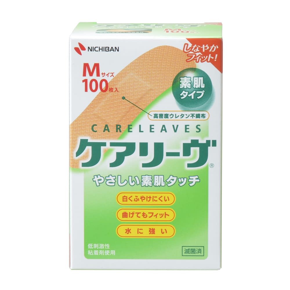 ケアリーヴ M 絆創膏 24-5507-13 ニチバン CL100M(M)100マイ