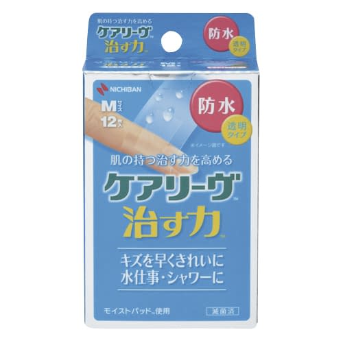 ケアリーヴ 治す力 防水タイプ 絆創膏 24-5508-00 ニチバン CNB12M(M)12マイイリ