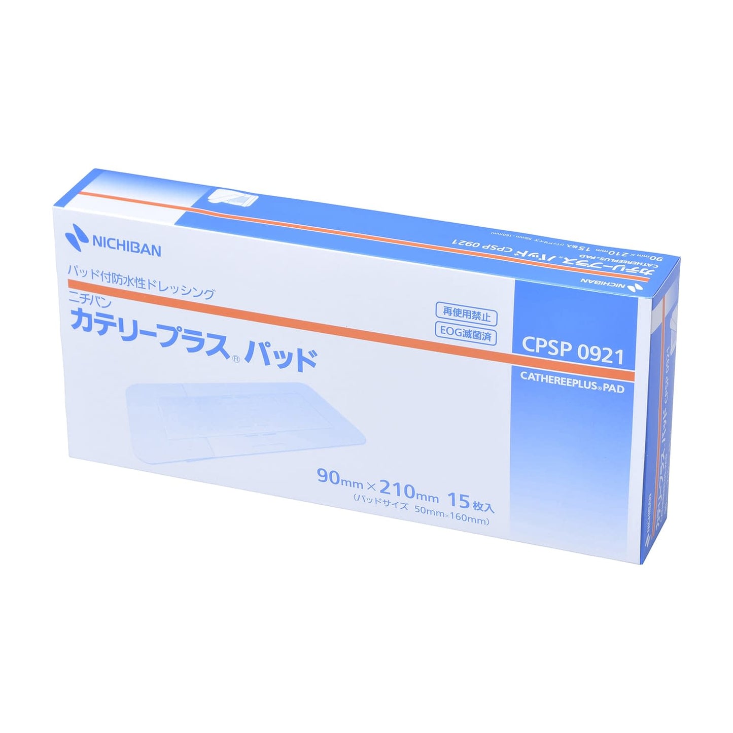 Catheter Plus Pad Dressing Material 24-2647-04 Nichiban CPSP0921(90X210)15pcs
