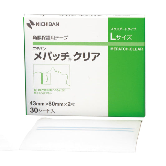 Mepatch Clear (L) Corneal protection tape 07-3475-01 Nichiban MPCL (43X80) 2 my x 30 sheets