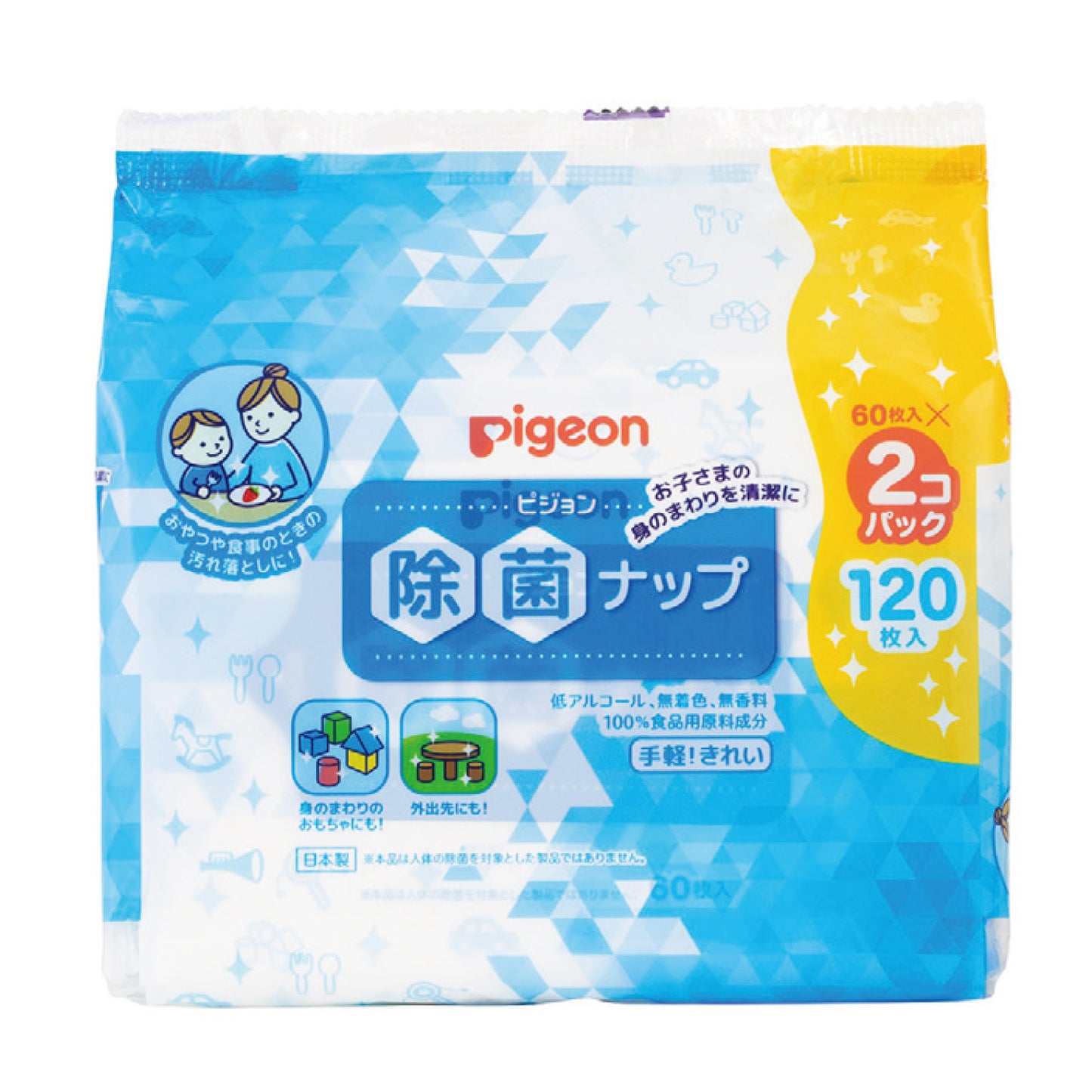 제균 냅(60장×2P) 환경청닦 와이퍼 25-2730-00 비둘기