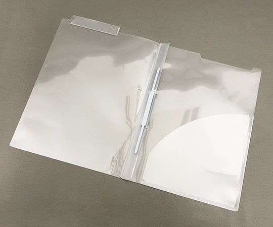 カラーカルテフォルダー クリア 1箱（200枚入）　HK1732U-ミ 1箱(200枚入)