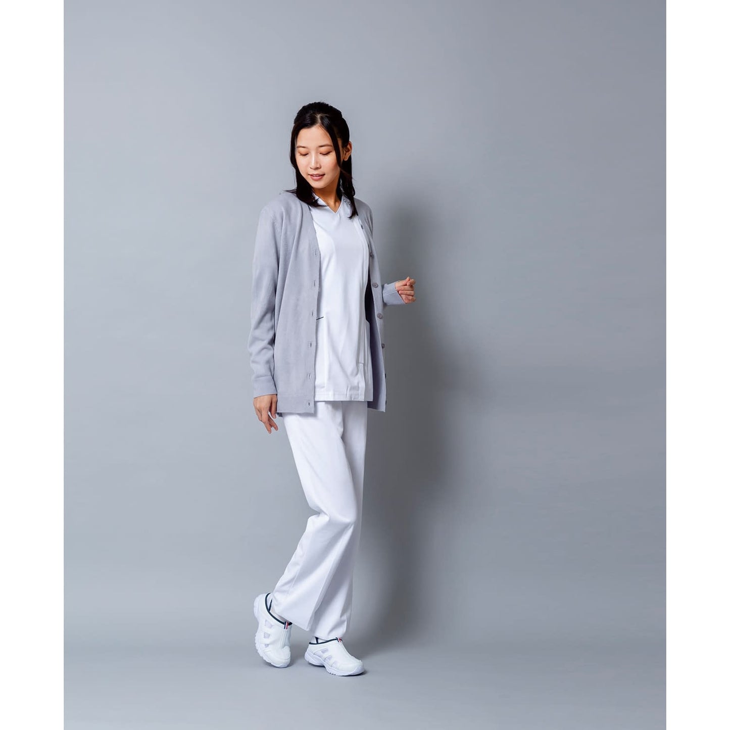 Matsuyoshi Cardigan Regular Nurse Wear 25-4018-0202 M Matsuyoshi MY-NS1200P (Pink)