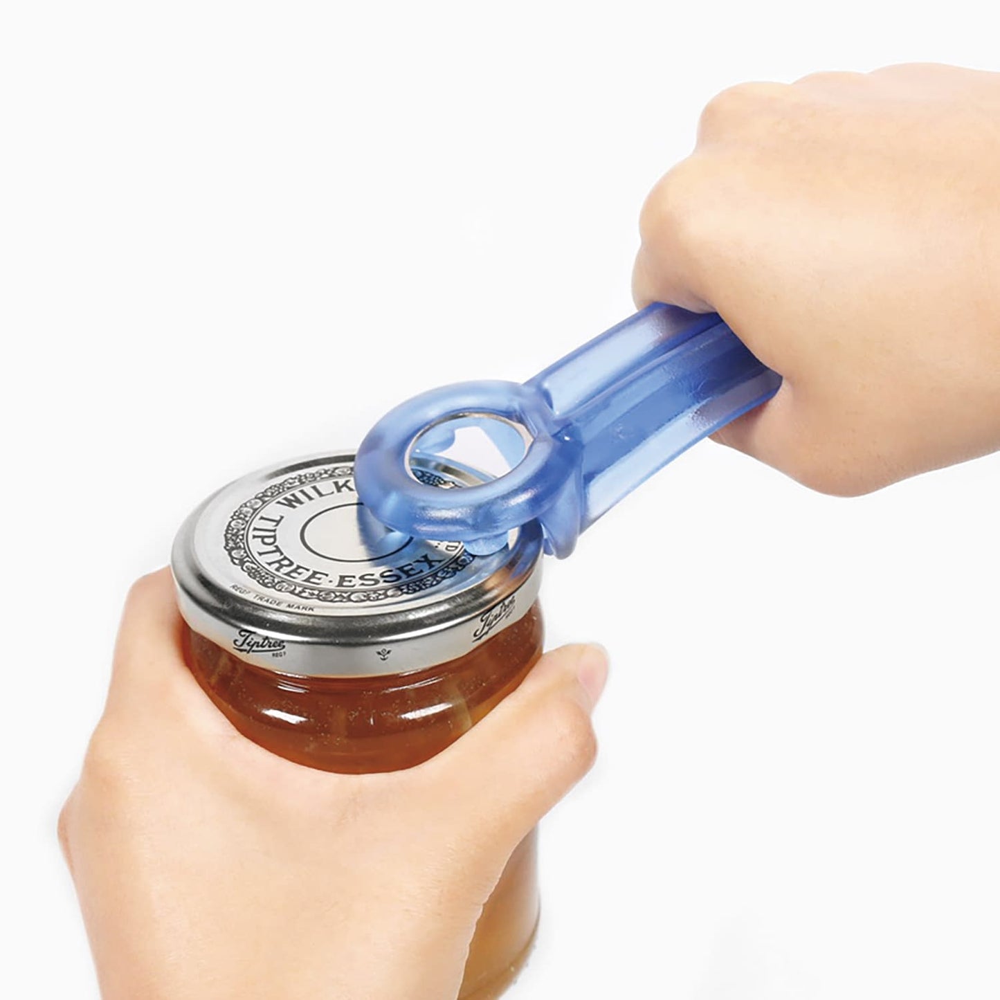 4in1マルチオープナー 自助具 25-7410-00 サンシャインランド社 HA-4287(クリアブルー)