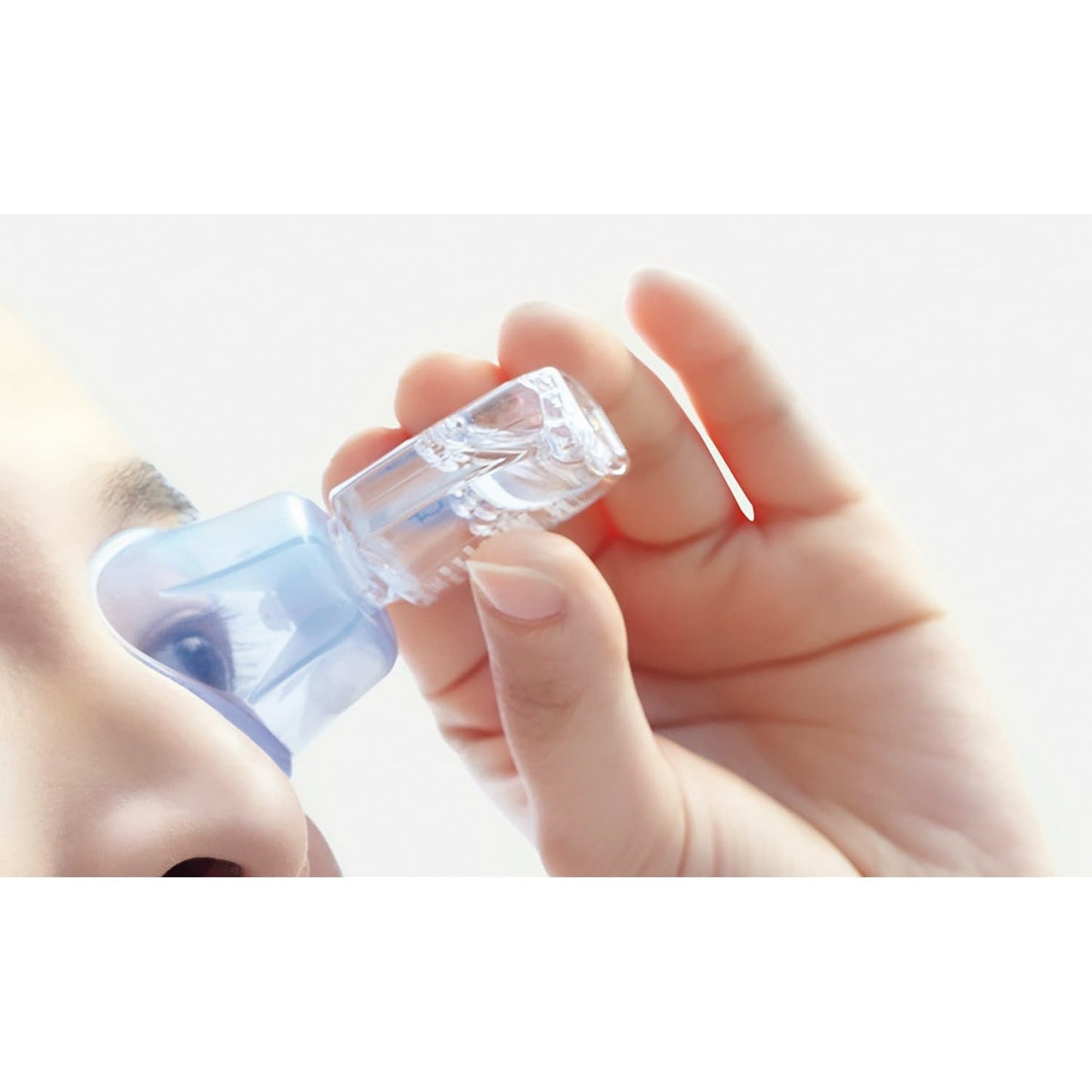 目薬ガイド 自助具 25-7412-00 サンシャインランド社 HA-4115(クリア)