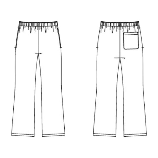 Matsuyoshi Scrub Pants SS, S, M, L, LL, 3L Examination Clothes 25-4079-0203 M Matsuyoshi MY-NS0830BK (Black)