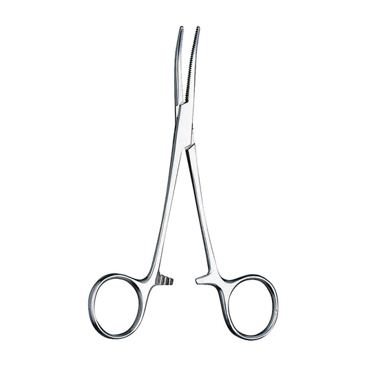 マツヨシ止血鉗子(コヘル氏)反・有鈎 反型・BOX・有鈎 手術用器具 25-4084-00 Matsuyoshi MY-9302BSA(BOX)145MM