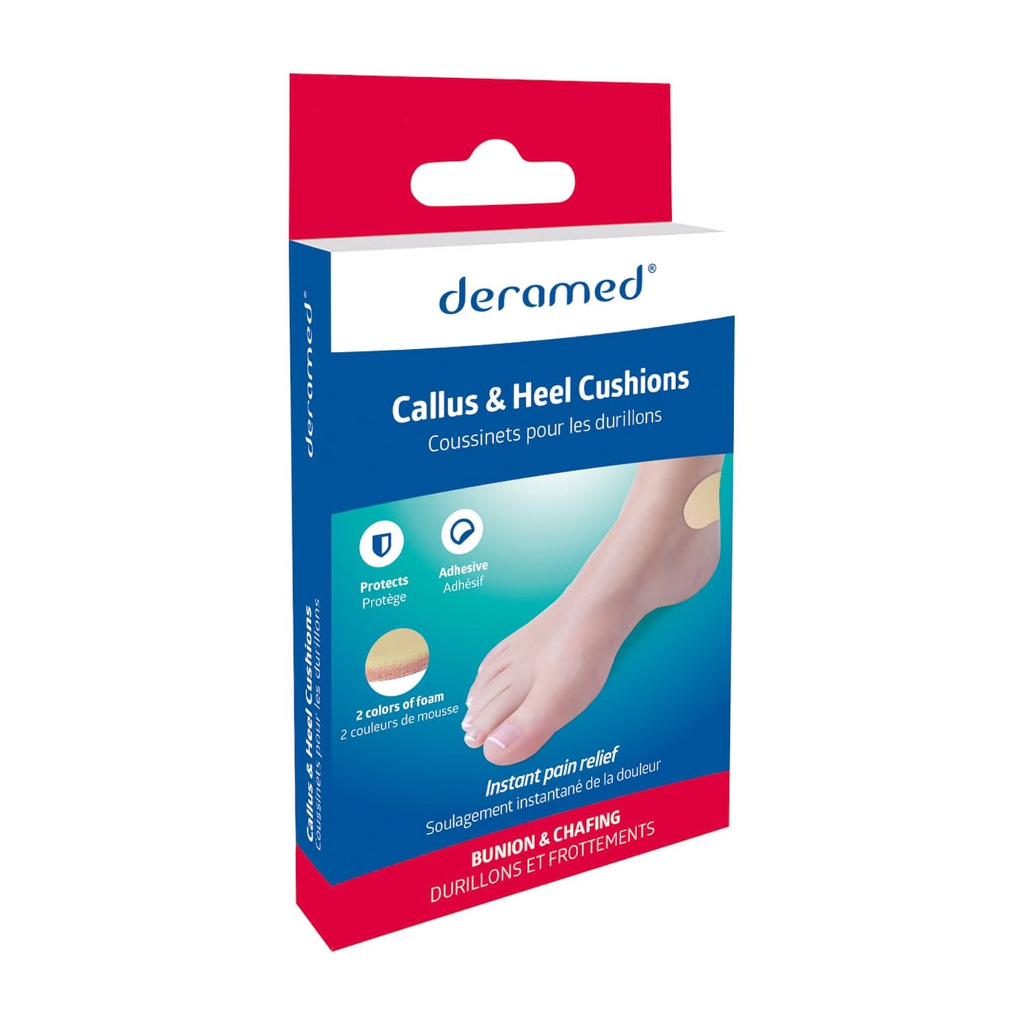 やわらか保護クッション フットケア用品 25-5028-00 フレスコインターナショナル社 F-00024-14C(2マイ)