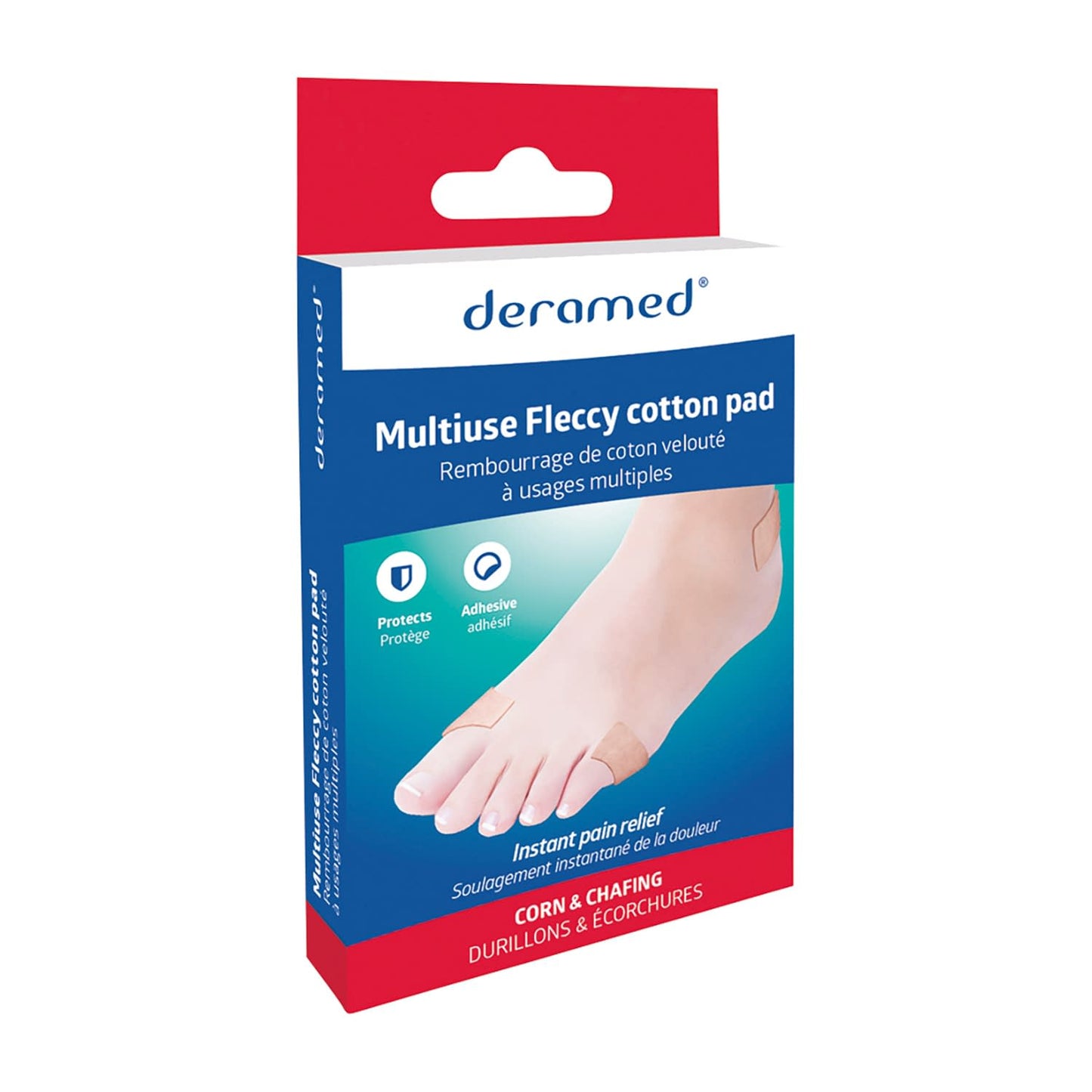 부드러운 코튼 패드 풋 케어 용품 25-5029-00 프레스코 인터내셔널 사 F-00509-03C (4 시트 이리)