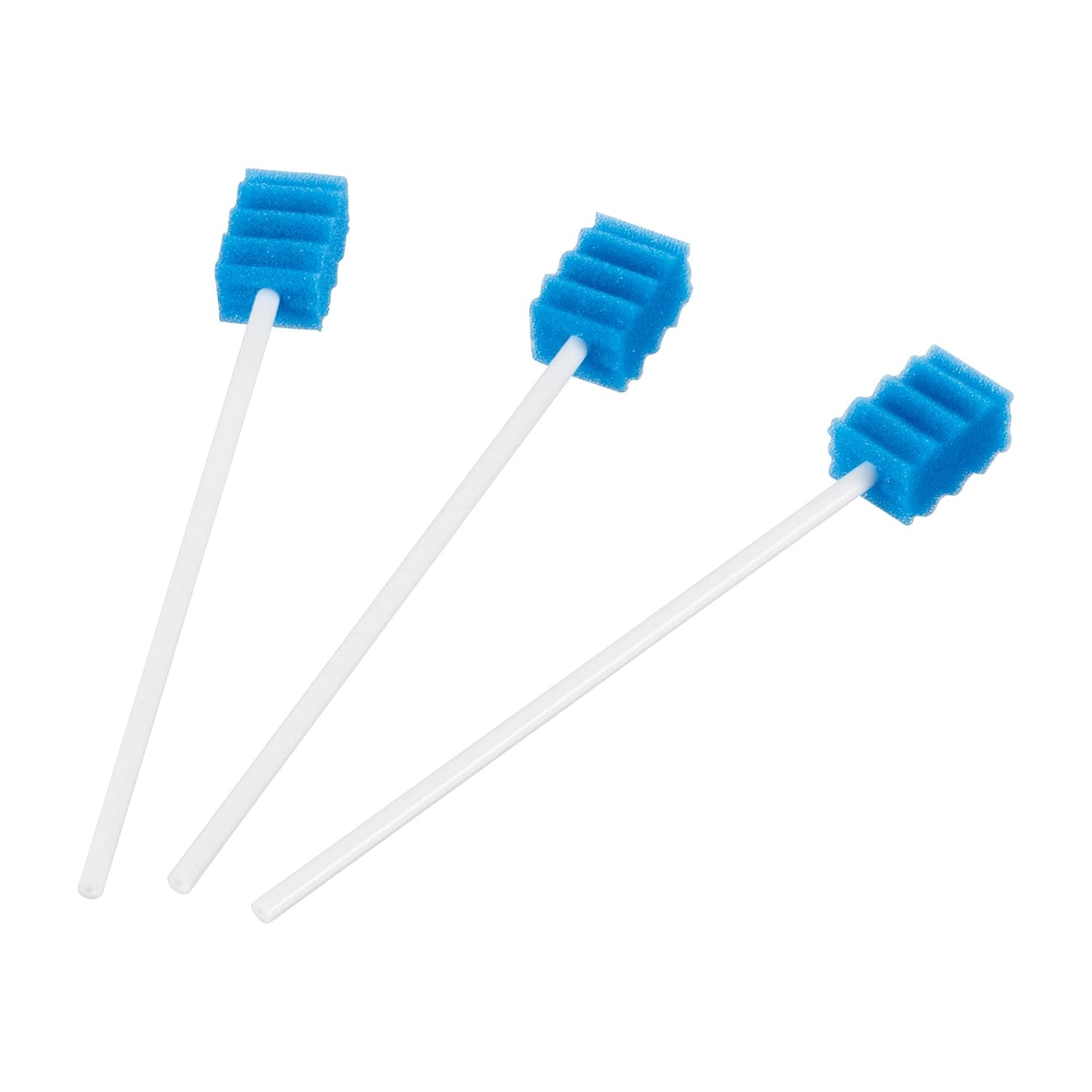 Matsuyoshi oral care sponge (wave) small number Sponge brush (oral care) 25-4027-01 Matsuyoshi MY-7676 (blue) 10 pieces