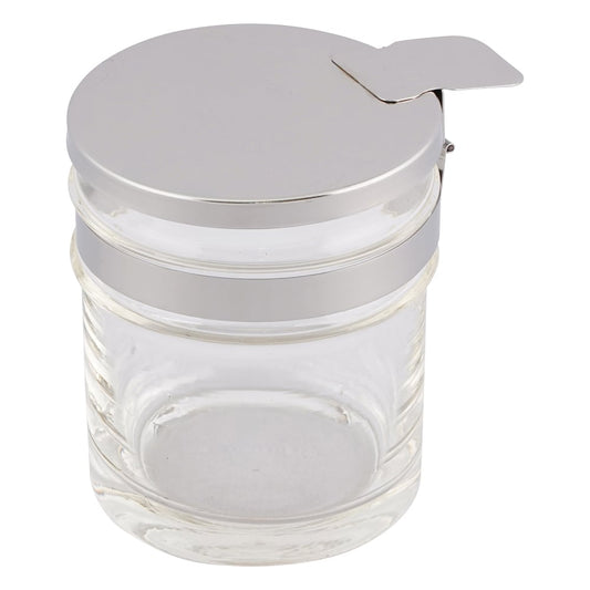 Universal jar (glass) 125mL, white, 1 piece