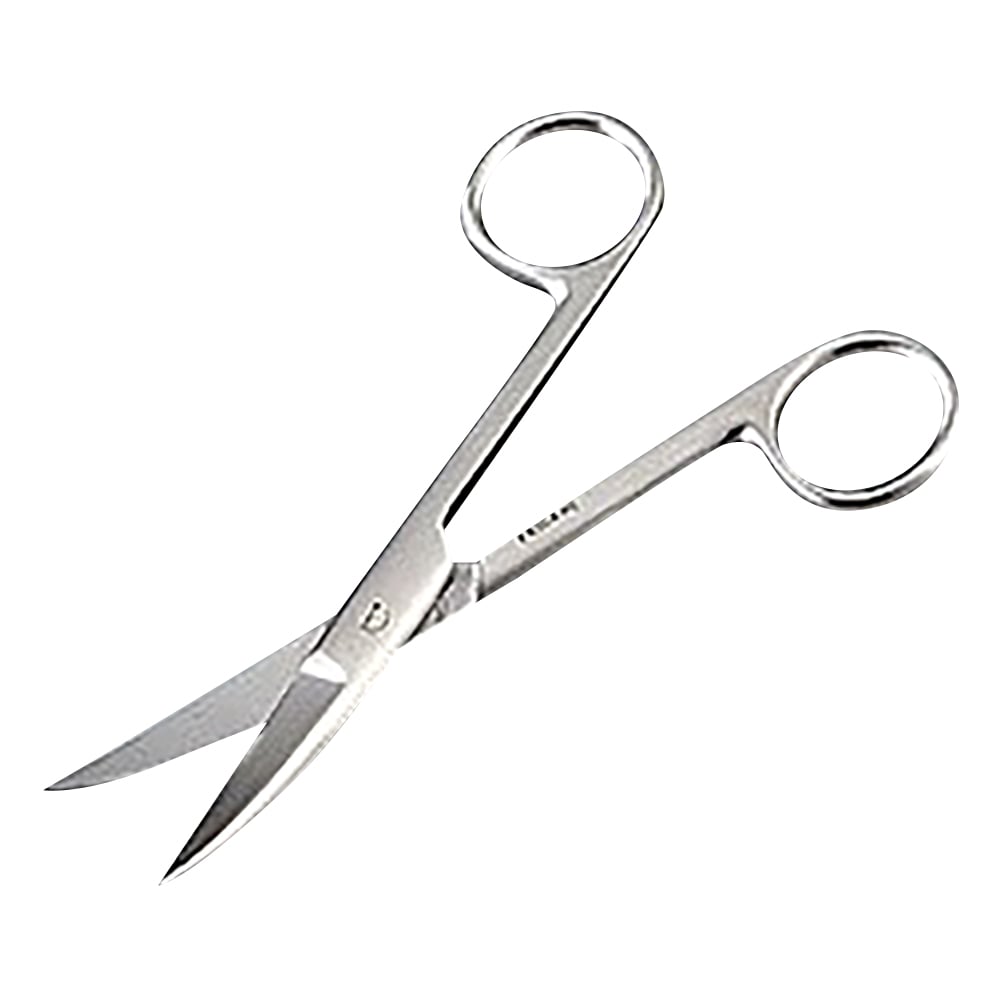 Surgical scissors double-pointed curved B022-0307 1 piece