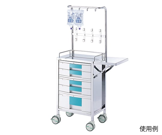 Compact IV treatment vehicle 526 x 368 x 1557mm KTS-SK 1 unit