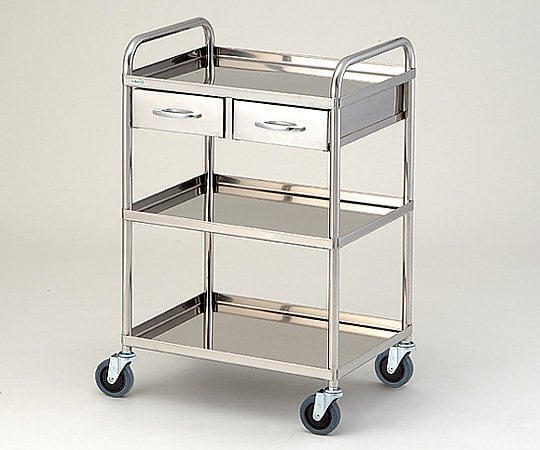 とっても静かな枠付回診車(3段) 603×453×940mm　TS6045T 1台