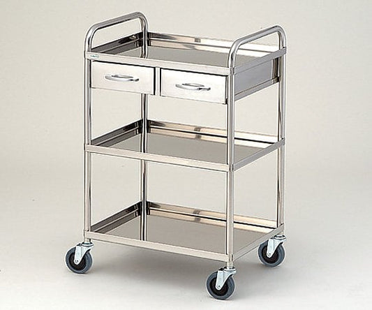 とっても静かな枠付回診車(3段) 603×453×940mm　TS6045T 1台
