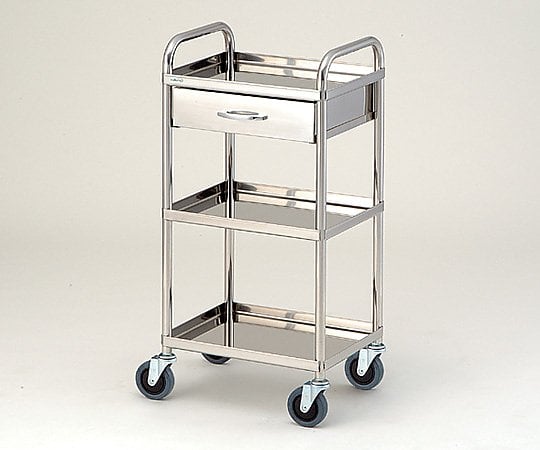 とっても静かな枠付回診車(3段) 453×353×940mm　TS4535T 1台